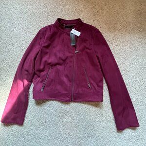 Banana Republic Vegan Suede Jacket